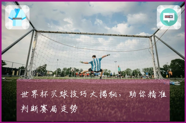 世界杯买球技巧大揭秘，助你精准判断赛局走势